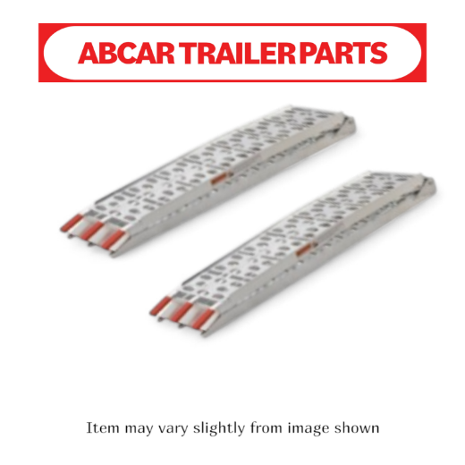 Picture of Alloy Ramp Foldable 2260mm x300mm 680Kg/Pair - Superior
with Support Leg Height Range 270 - 470mm