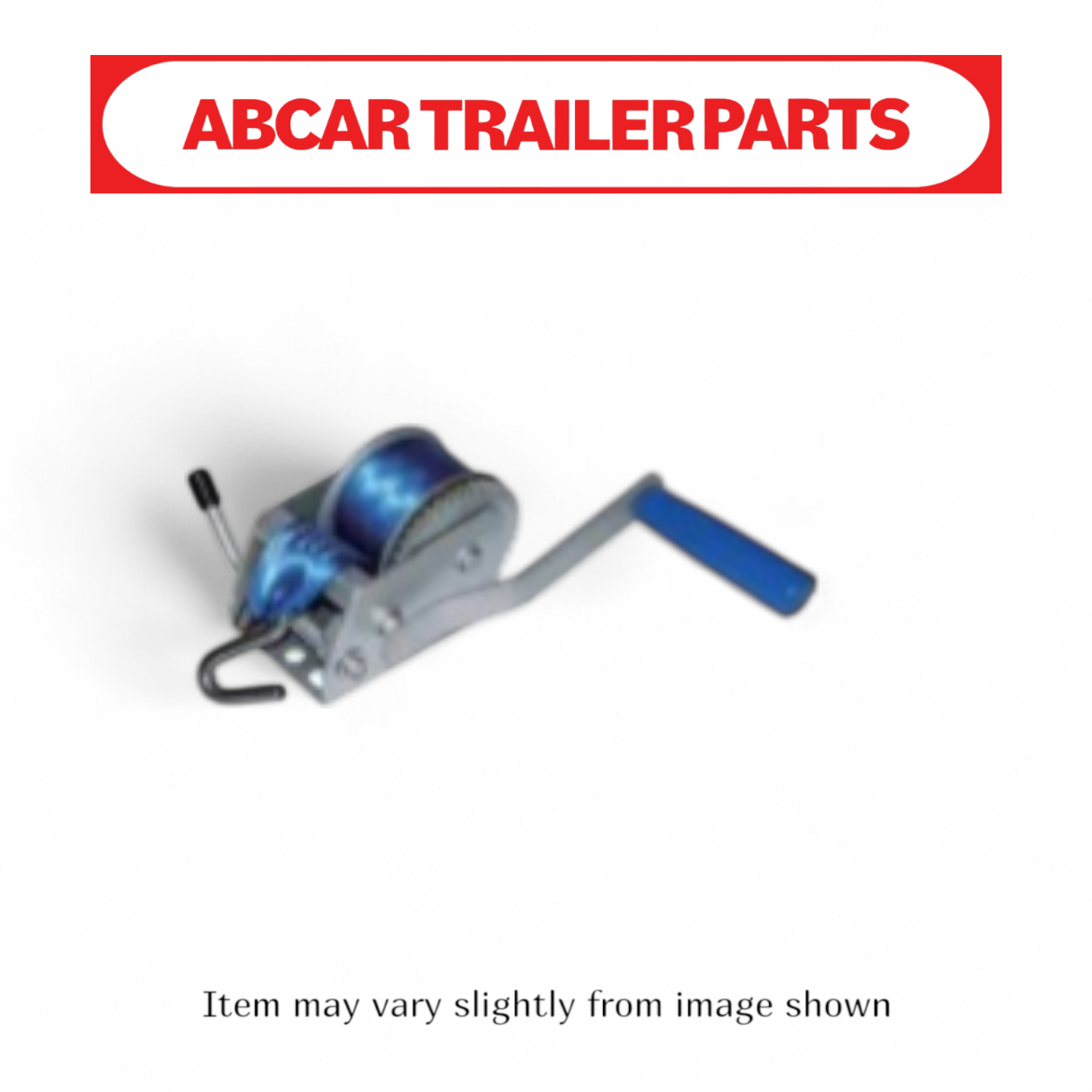 Picture of Winch 3:1 500kg Mini with Web Strap & Hook