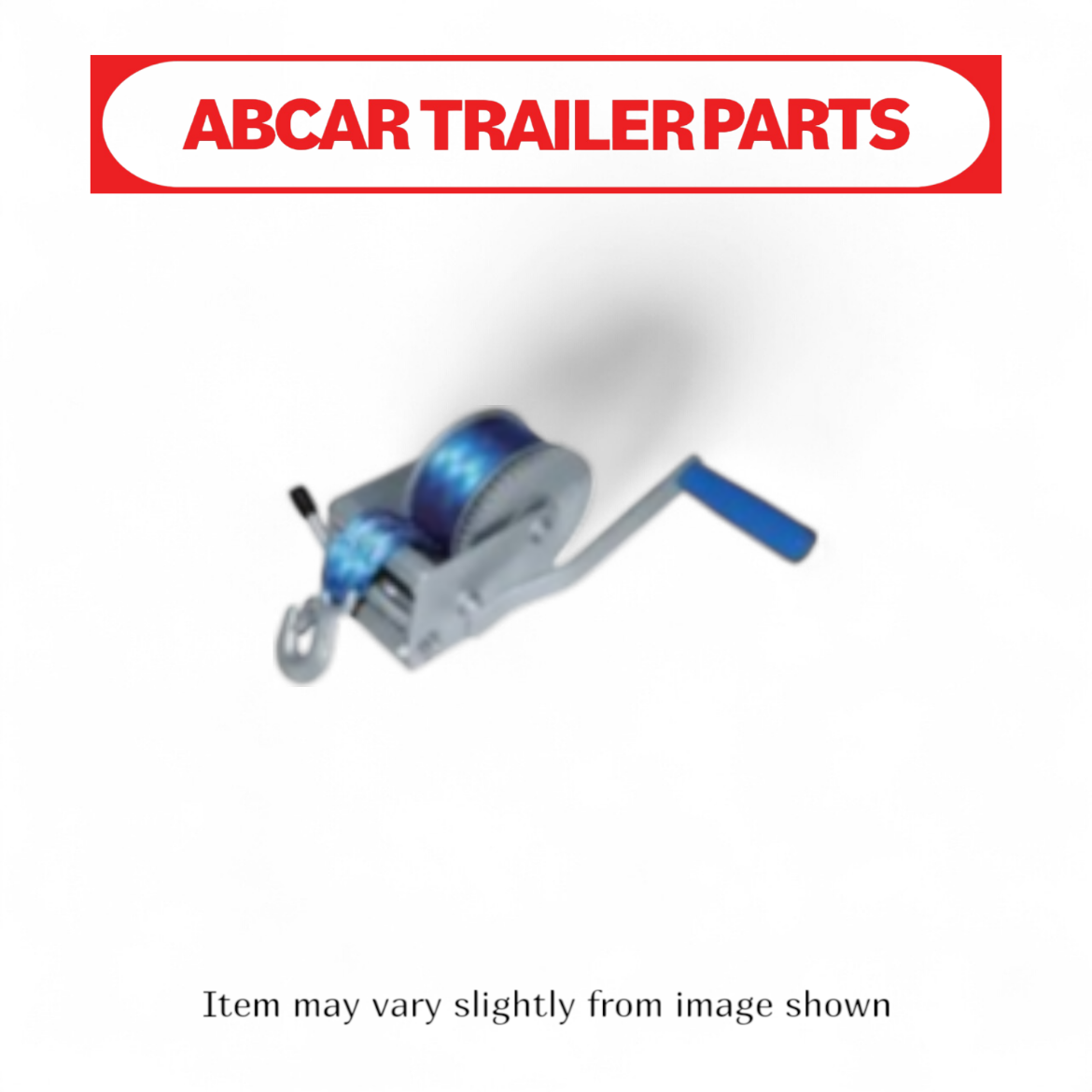 Picture of Winch 5:1 700kg with Web Strap & Snap Hook