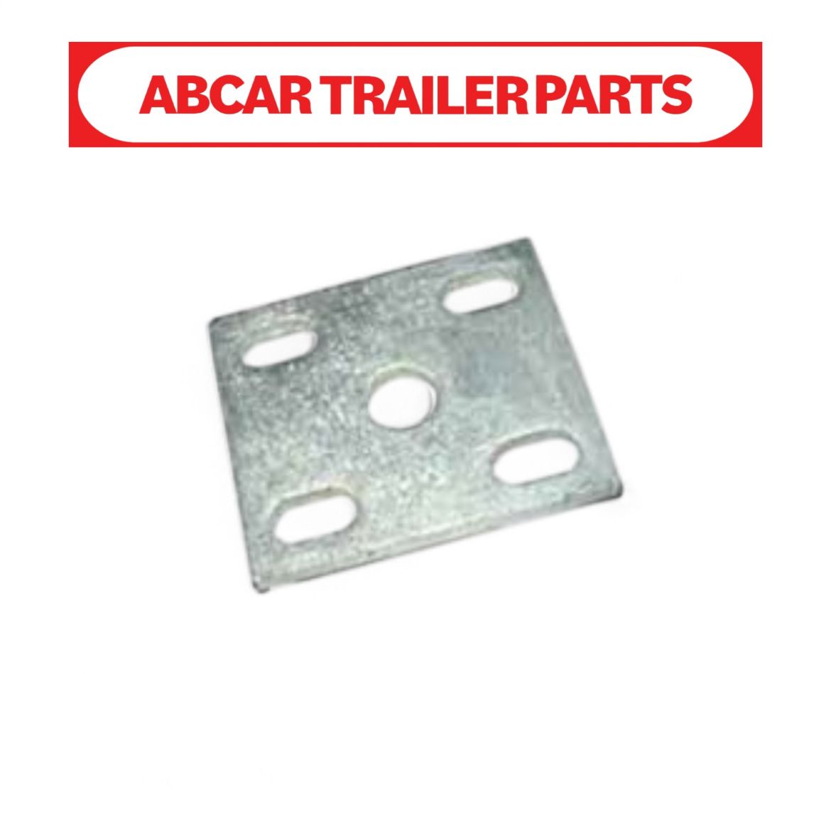 Picture of Fish Plate Gal for 60mm Load Share Spring, Suits 65mm wide U Bolt (16mm) - Dunbier