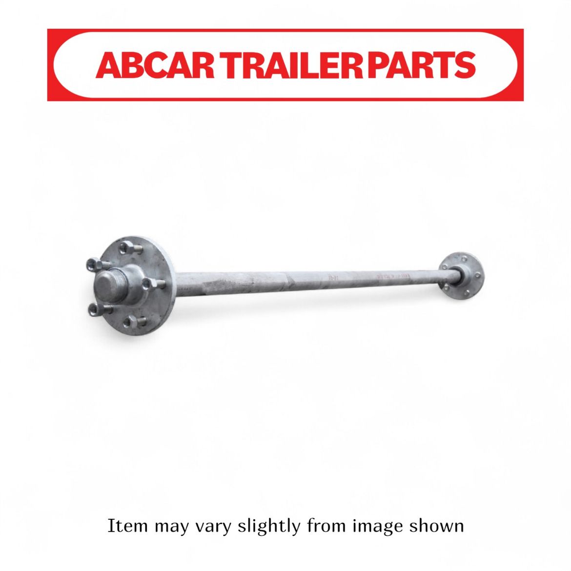 Picture of Dunbier 39mm Round Axle Gal with Hubs - 71" 1803mm (Suit 4.3m)