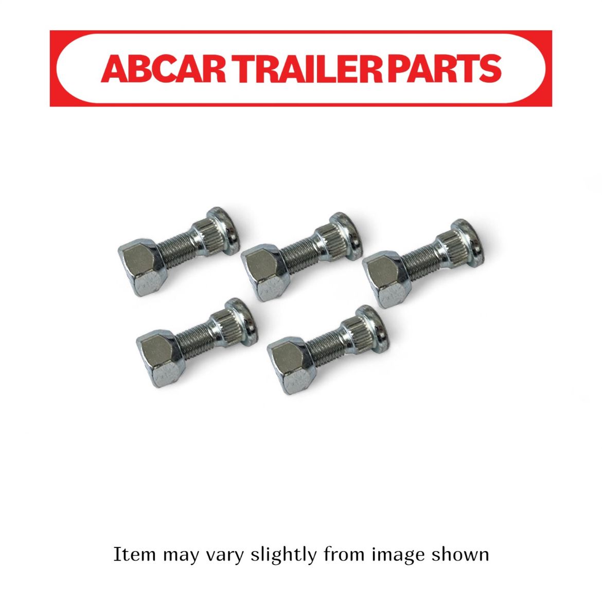Picture of Dunbier Wheel Stud & Nut 7/16" HT pack of 5 (Claim Sheel)