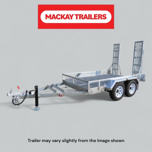 Picture of 10x6 S3500 Gal Tandem Axle Plant Electric Brake Trailer ATM 3500kg
Package Includes:  8" Jockey Wheel, Spare Wheel Bracket, Spare Wheel