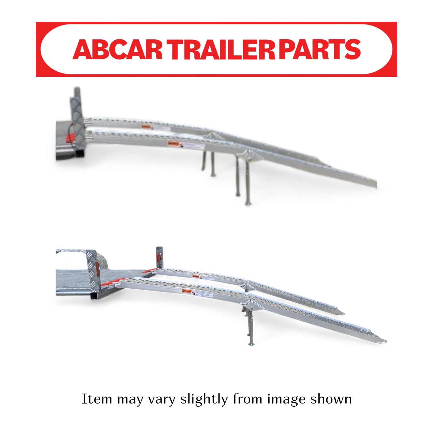 T.SPATV001 Alloy Ramp Foldable 2260mm x300mm 680Kg/Pair - Superior with ...