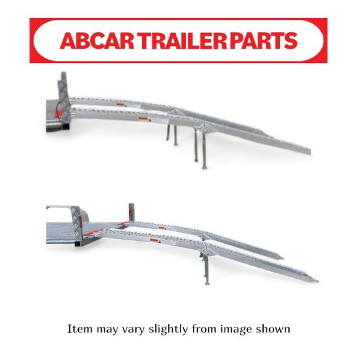 Picture of Alloy Ramp Foldable 2260mm x300mm 680Kg/Pair - Superior
with Support Leg Height Range 270 - 470mm